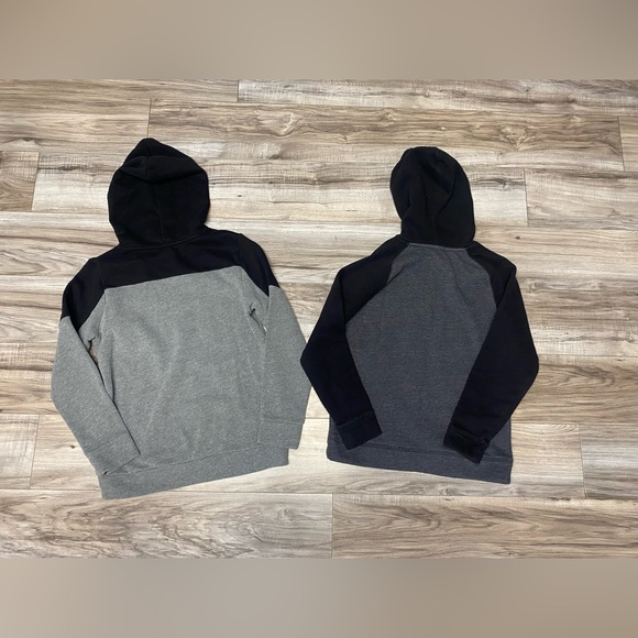 Lot of 3 Tek Gear Hooded Sweatshirt Boys Size Medium Size 10/12 Black Gray BMX - Picture 3 of 6